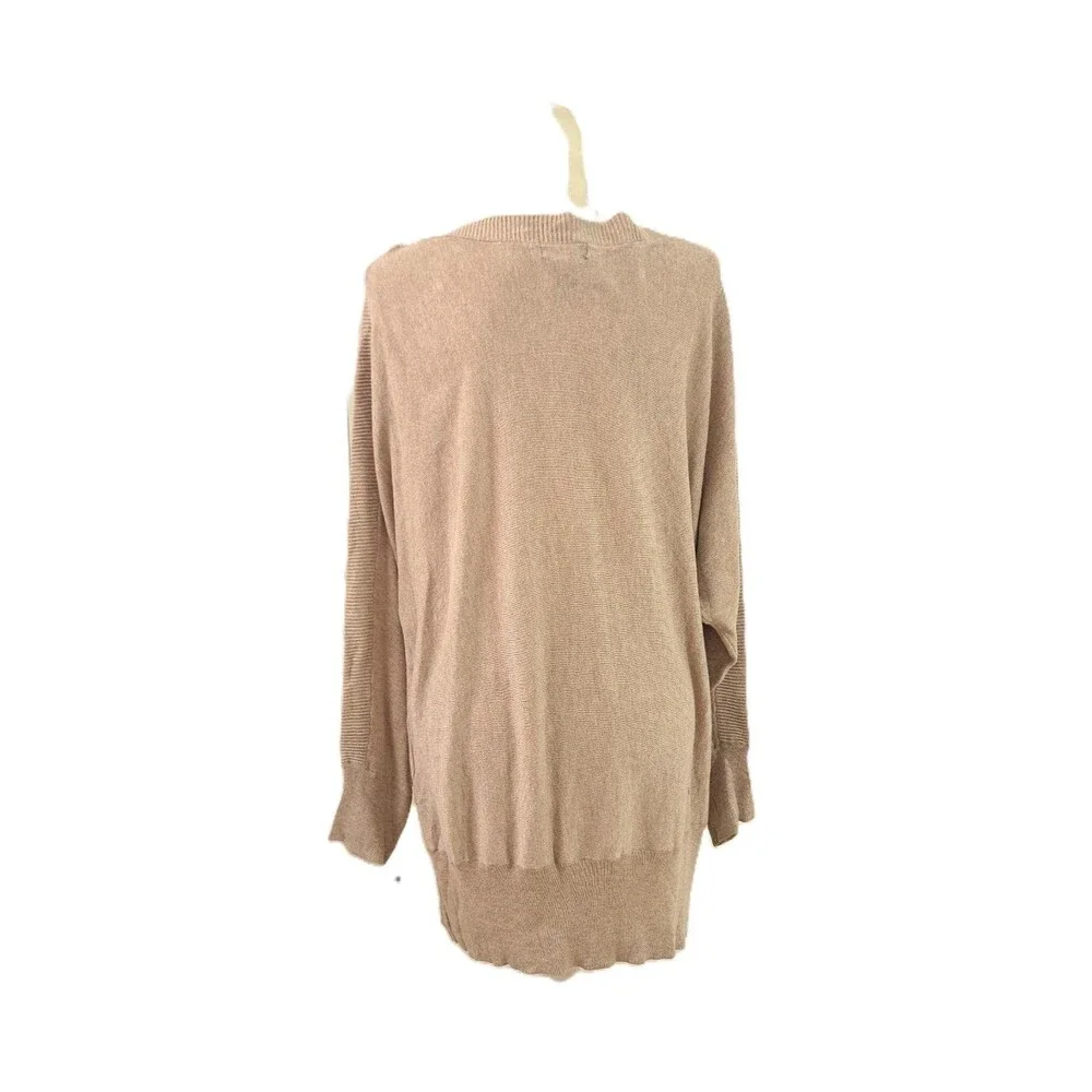 Alfani Women's Lightweight Long Sleeve  Sweater Beige Sz 1X - Picture 4 of 6